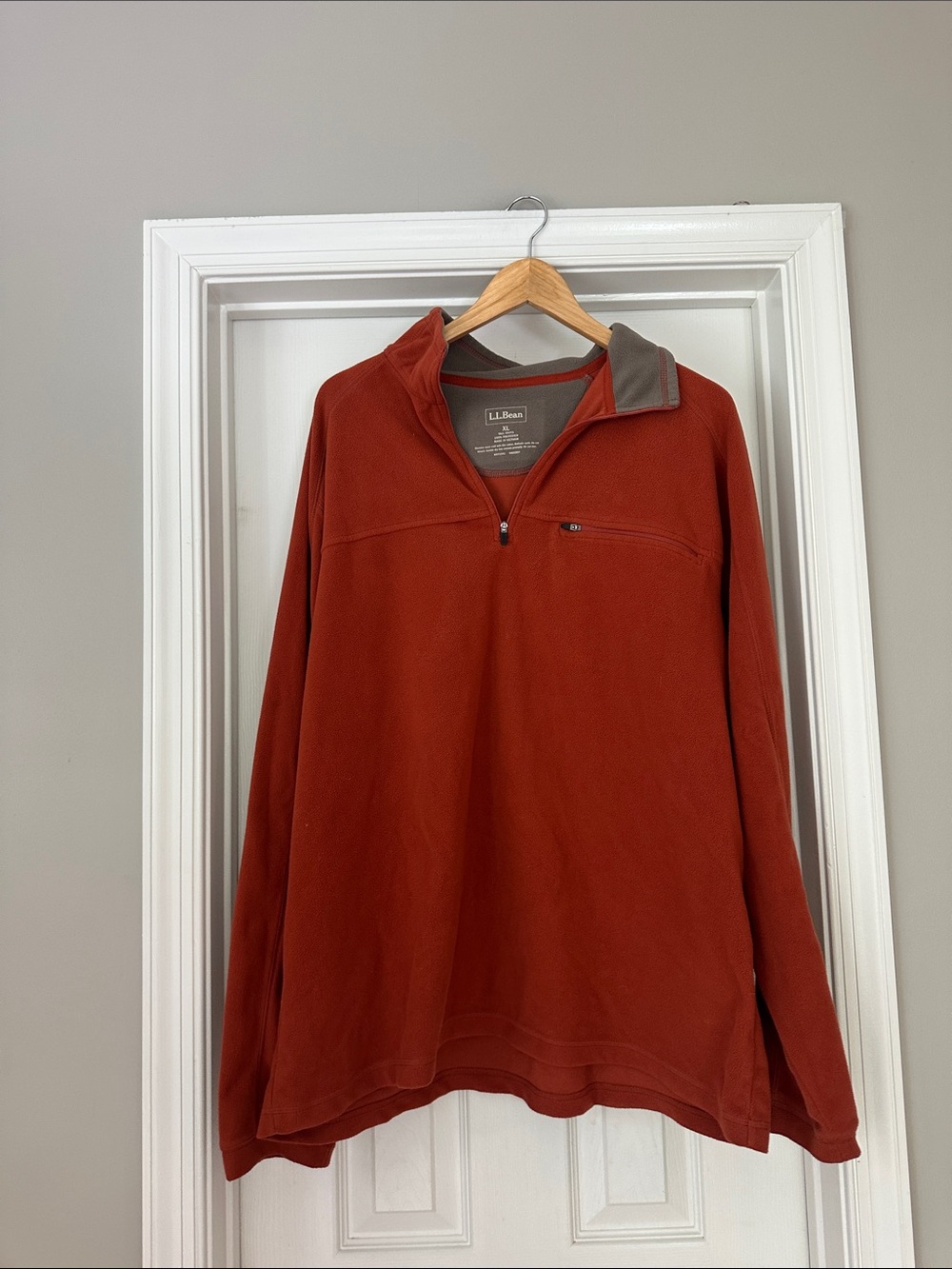 Ll Bean fleece pullover